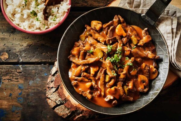 Boeuf stroganoff WW