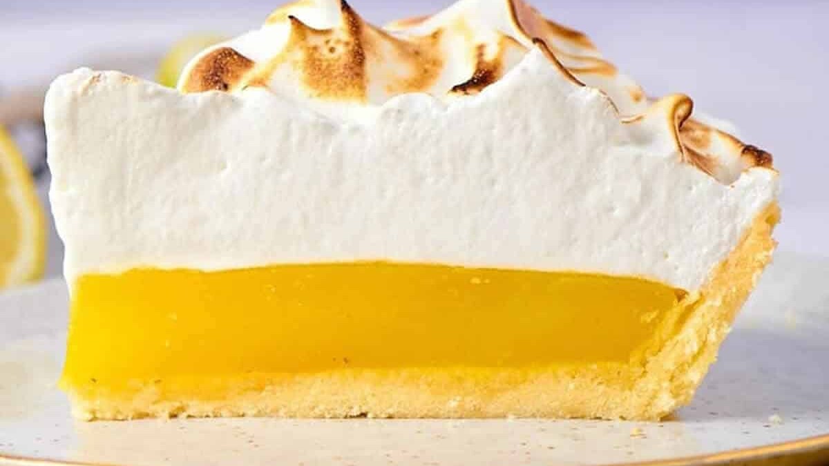 Tarte meringuée au citron au Thermomix
