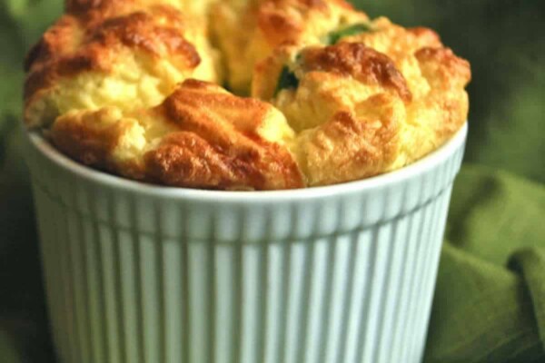 Soufflé aux asperges au Thermomix