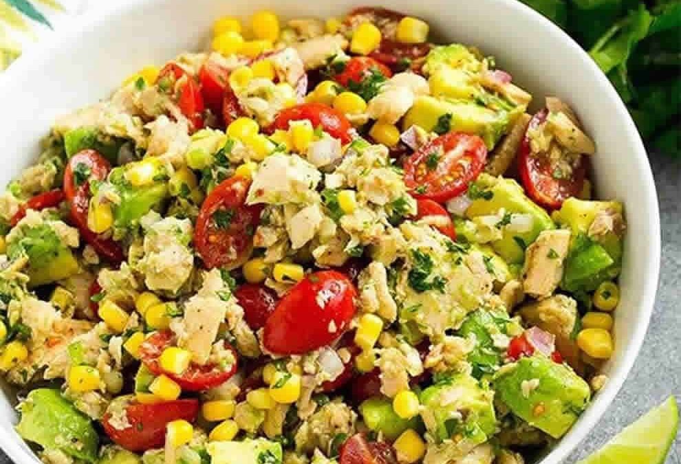 Salade Légère d'Avocat au Thon