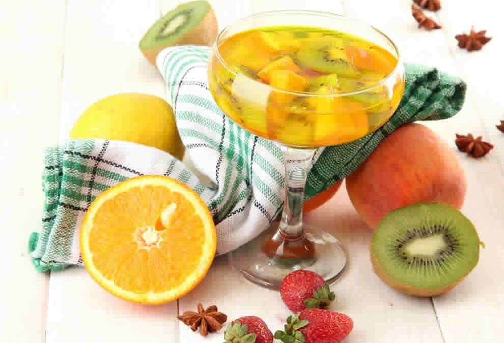Sangria blanche tropicale au Thermomix