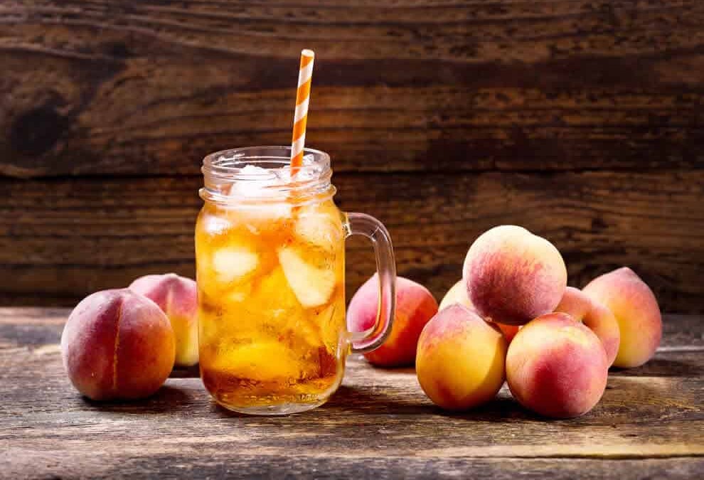 Thé glacé à la pêche maison au Thermomix