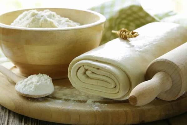 Pâte feuilletée allégée sans beurre