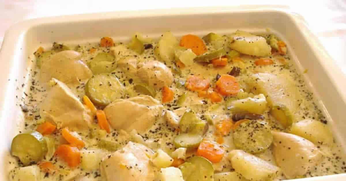 Blancs de poulet et Légumes au Thermomix