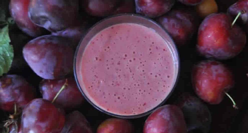 Milk-shake de prunes au Thermomix