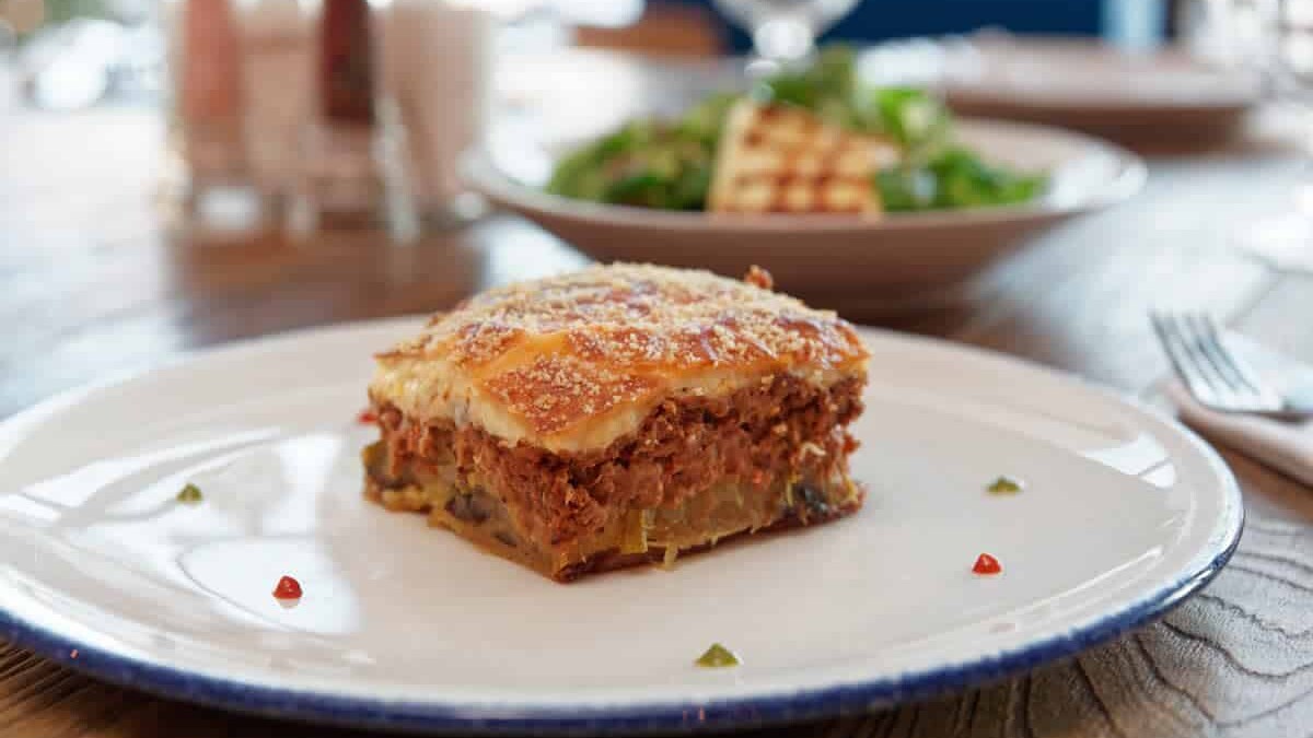 Moussaka Légère à la courgette et la viande hachée