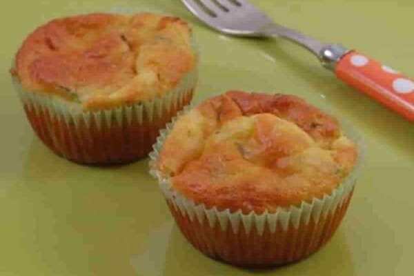 Muffins Salés légers au Yaourt et Légumes