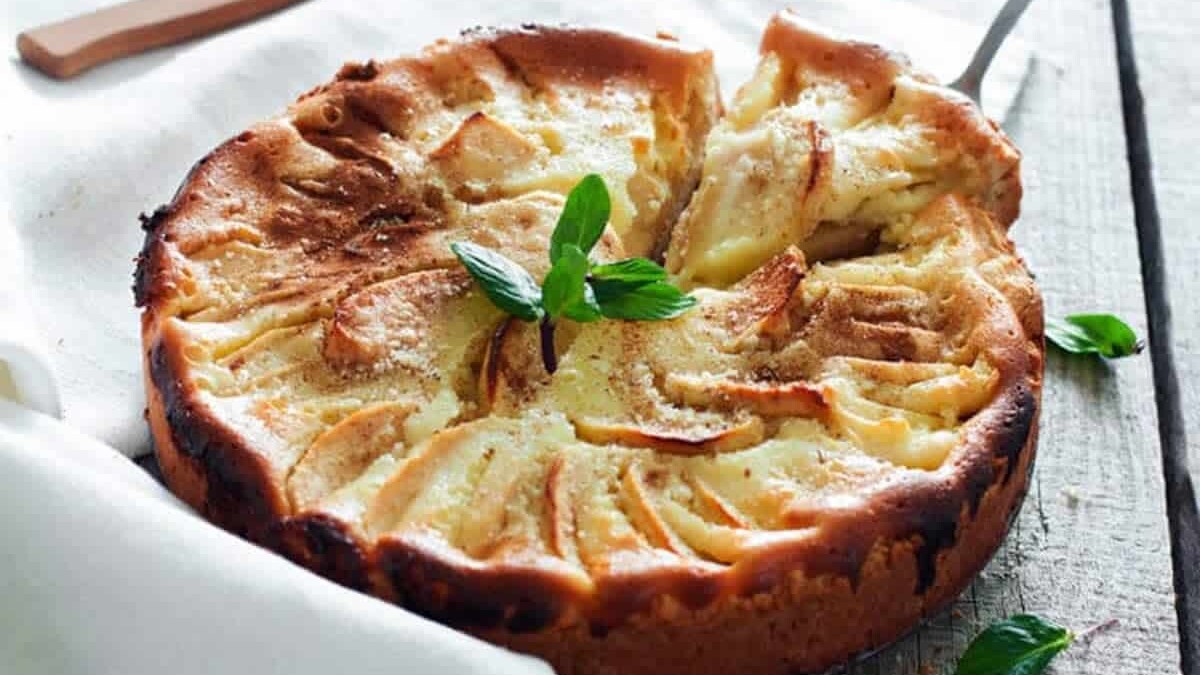 Gâteau healthy à la pomme