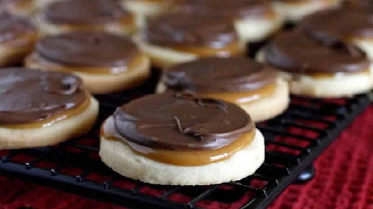 Biscuits façon Twix au Thermomix : Un goûter qui plaira toute la famille !