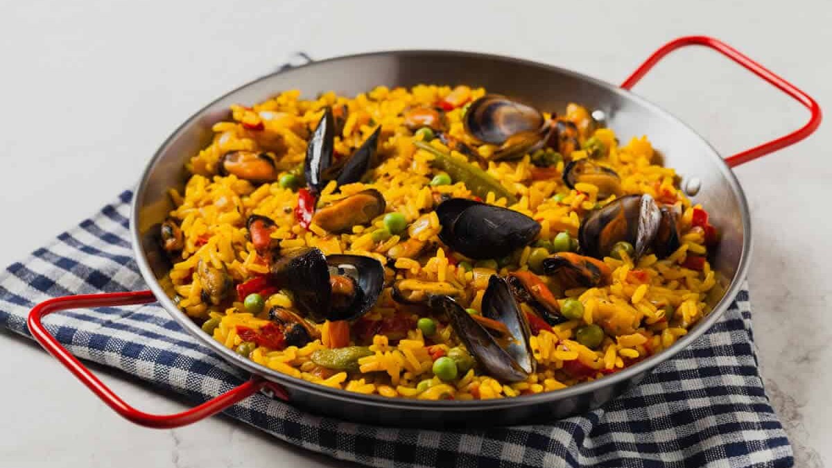 Paella au poulet express au Thermomix