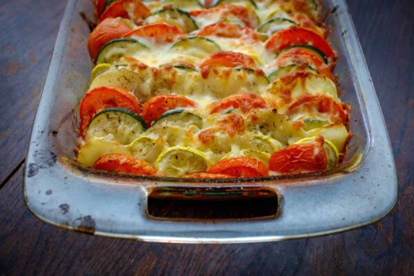 Tian de Légumes et Mozzarella au Thermomix : facile et fondant