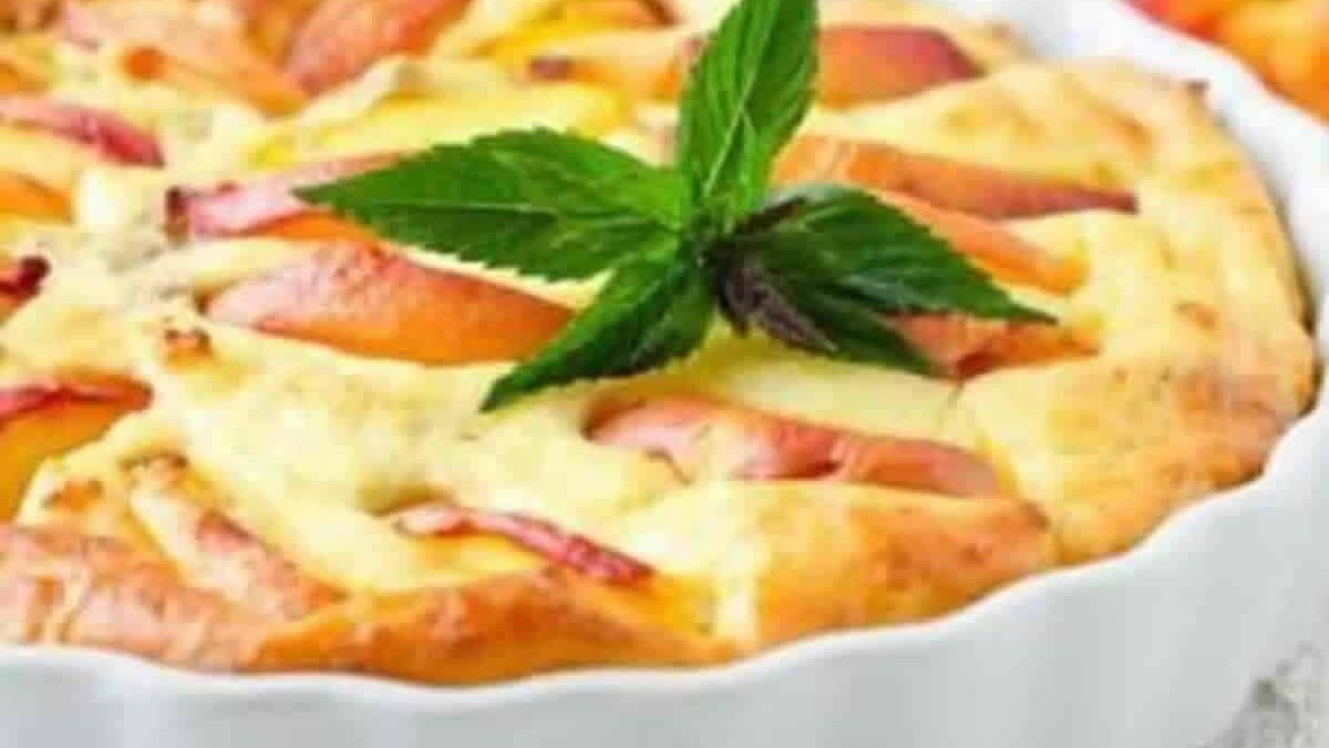 Gâteau aux pêches et à la menthe au Thermomix : Une recette facile pour un parfait dessert d'été !