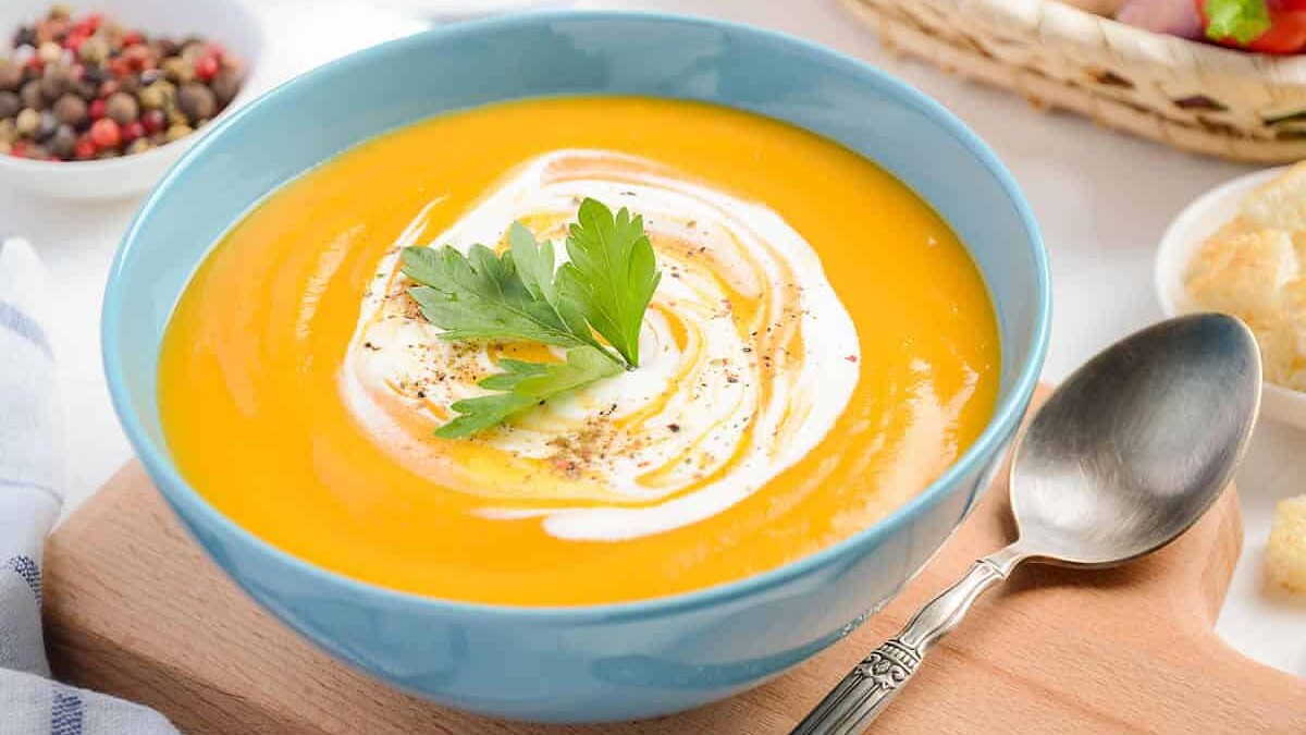 Recette de soupe à la citrouille au Thermomix, satisfaisante pour vous réchauffer cet automne