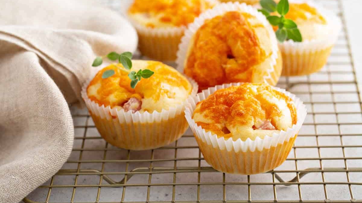 Mini cake au jambon et vache qui rit au Thermomix : Saveur est une vraie gâterie !