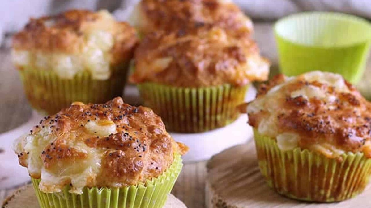 Muffins salés aux fromages au Thermomix : Excellents pour réussir un apéro !