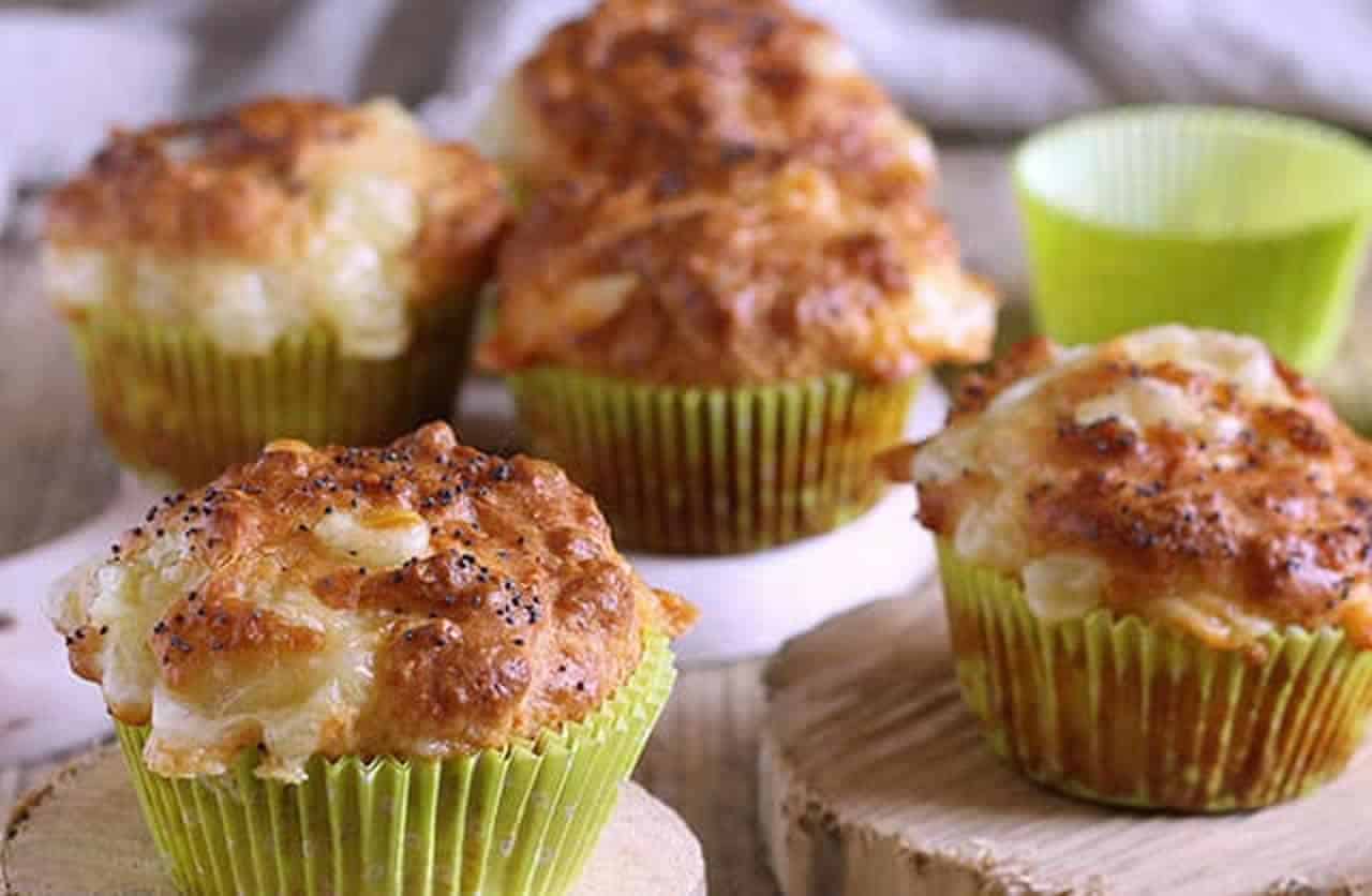 Muffins salés aux fromages au Thermomix