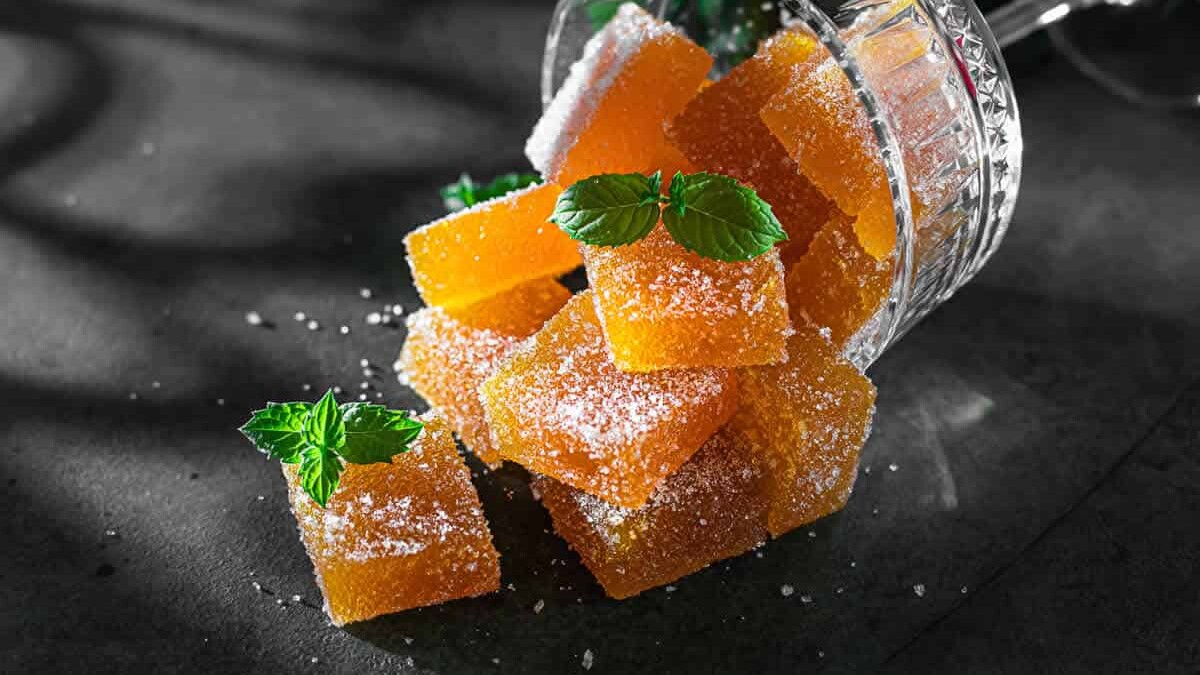 Pâte de fruits orange facile au Thermomix : recette simple