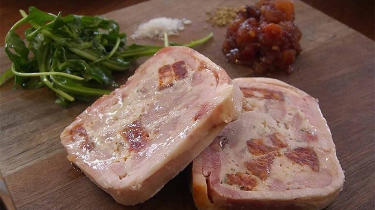 Terrine de poulet au Thermomix, bien parfumée et délicieuse