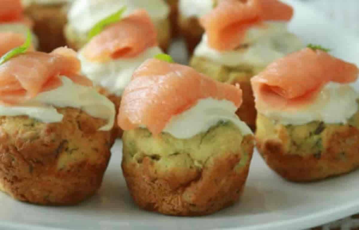 Mini-muffins au saumon fumé au Thermomix