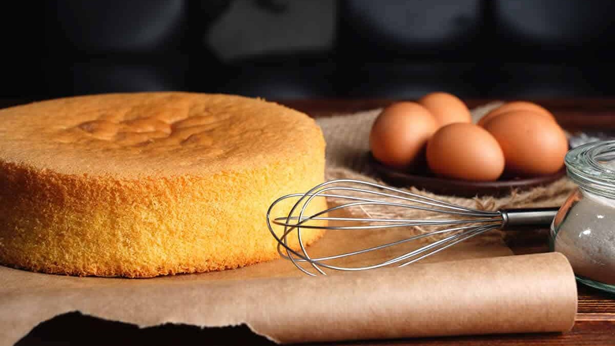 Gâteau mousseline, extrêmement moelleux qui fond dans la bouche