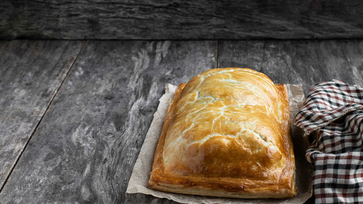 Repas de Noël : Feuilleté de saumon aux épinards