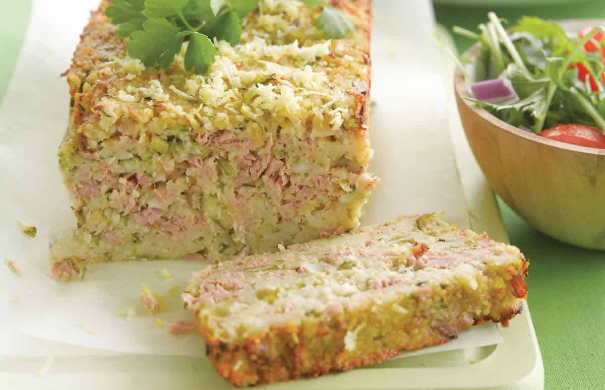 Terrine de courgettes au thon au Thermomix