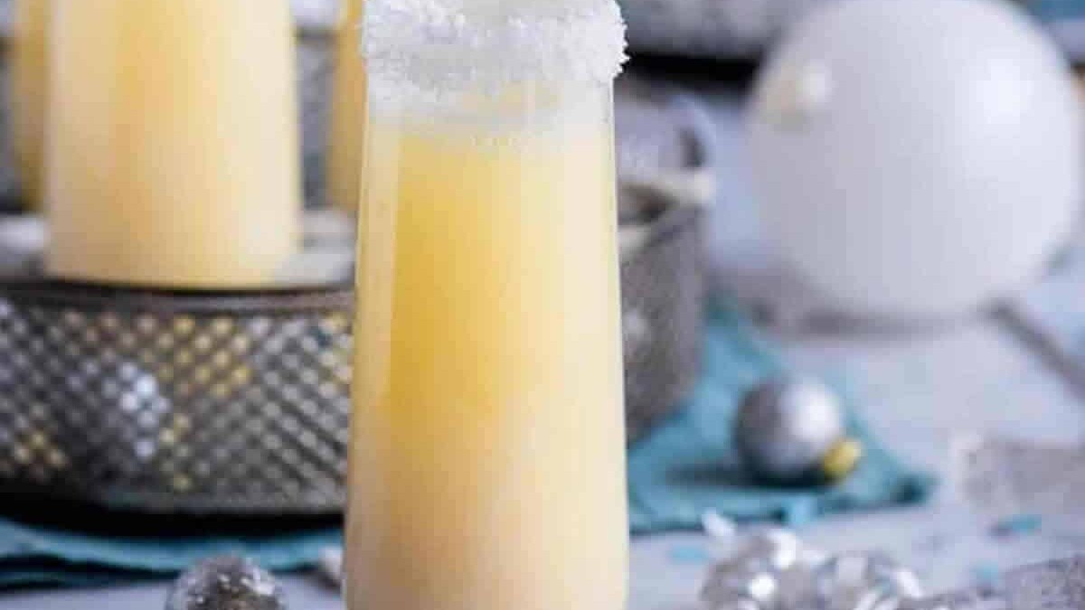 Cocktails de Noël : Cocktail miss coco champagne au Thermomix
