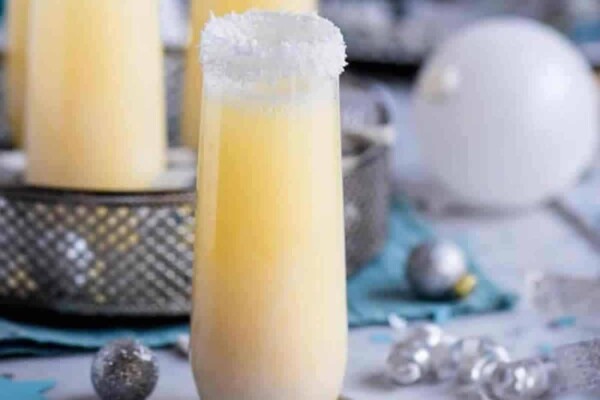 Cocktails de Noël : Cocktail miss coco champagne au Thermomix