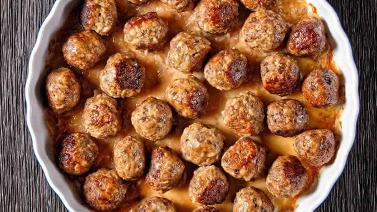 Boulettes de viande au four : Un plat savoureux et polyvalent