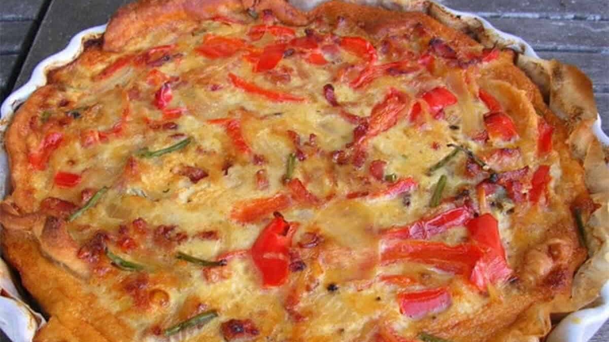 Tarte aux poivrons : Un plat savoureux et coloré