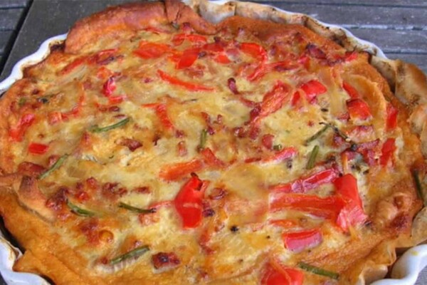 Tarte aux poivrons : Un plat savoureux et coloré