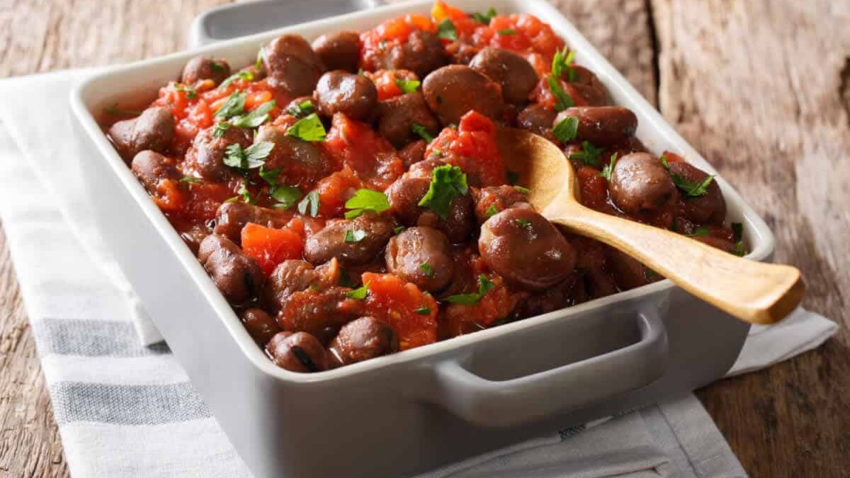 Fèves à la Tomate - Un plat méditerranéen savoureux et sain