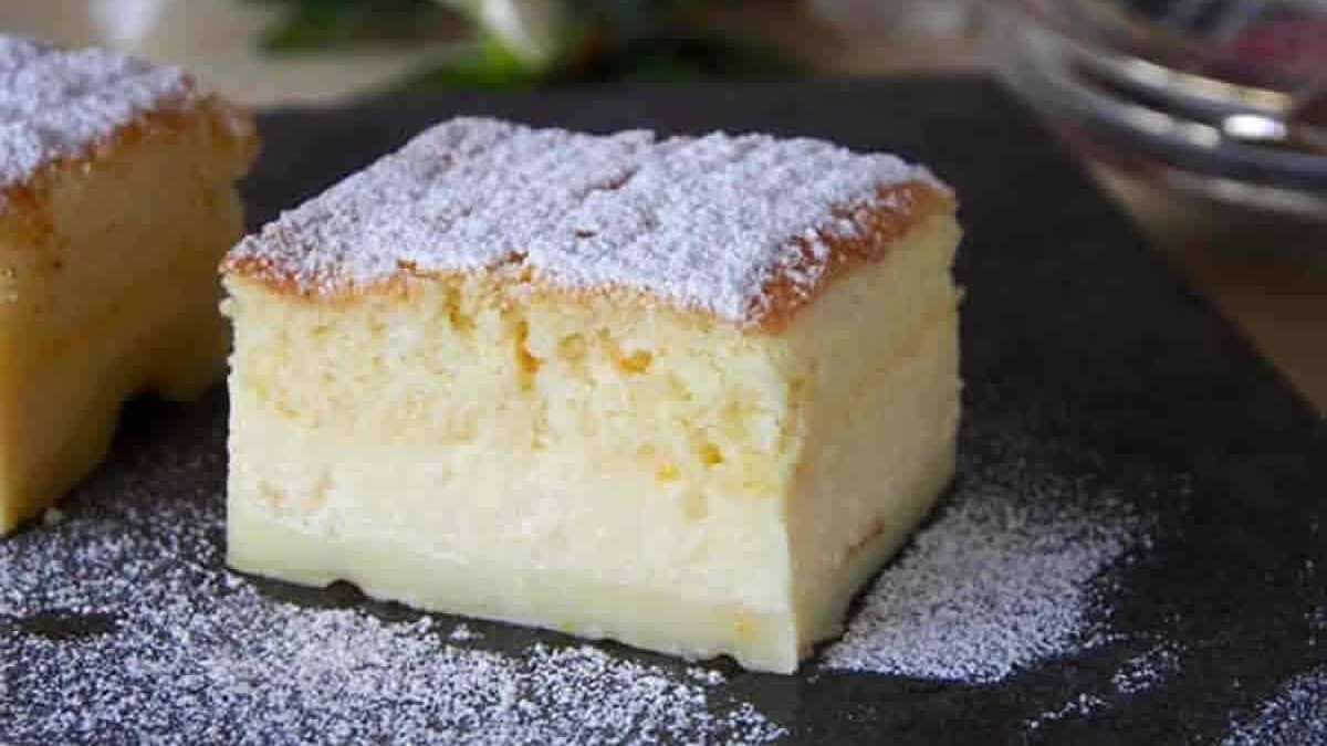 Gâteau Magique à la noix de coco - Une surprenante gourmandise tropical