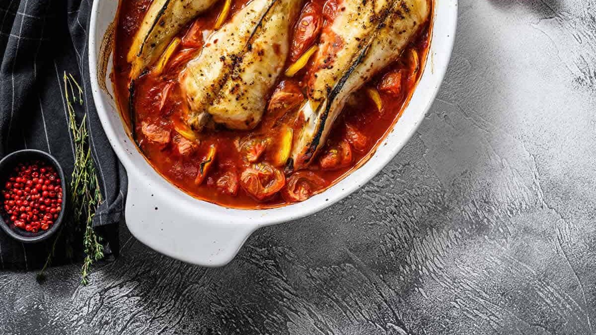 Lotte à la Tomate au Four : Un plat savoureux et simple à réaliser