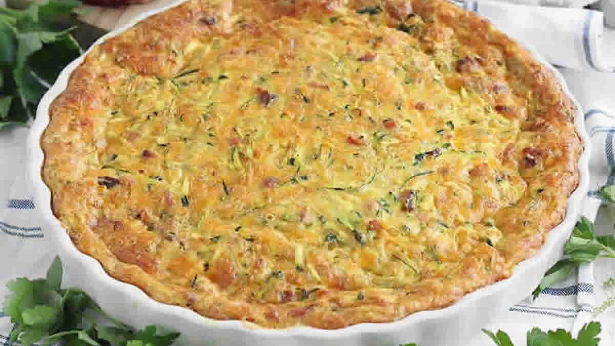 Quiche aux courgettes et jambon sans pâte : Un plat sain et savoureux