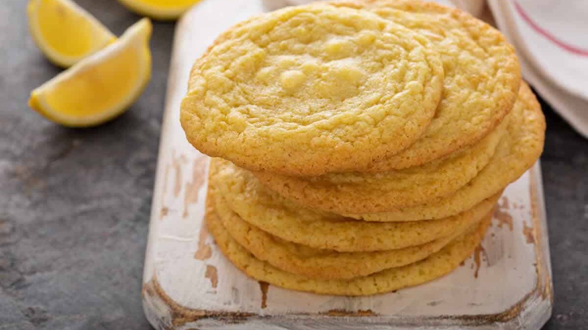 Sablés légers au citron : Un délice croustillant et citronné