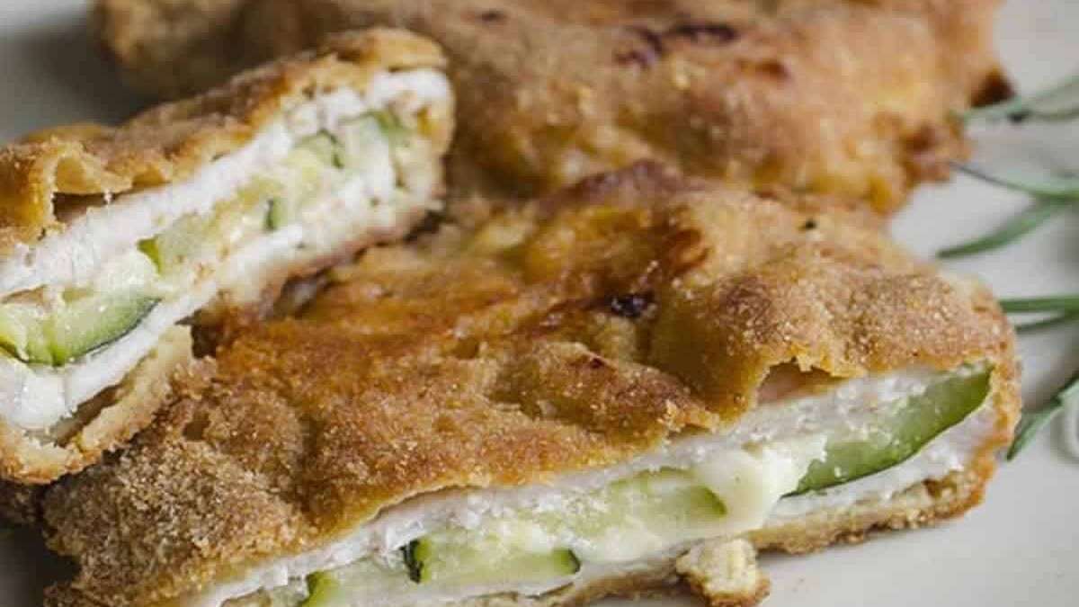 Cordon bleu aux courgettes - Un plat sain et savoureux