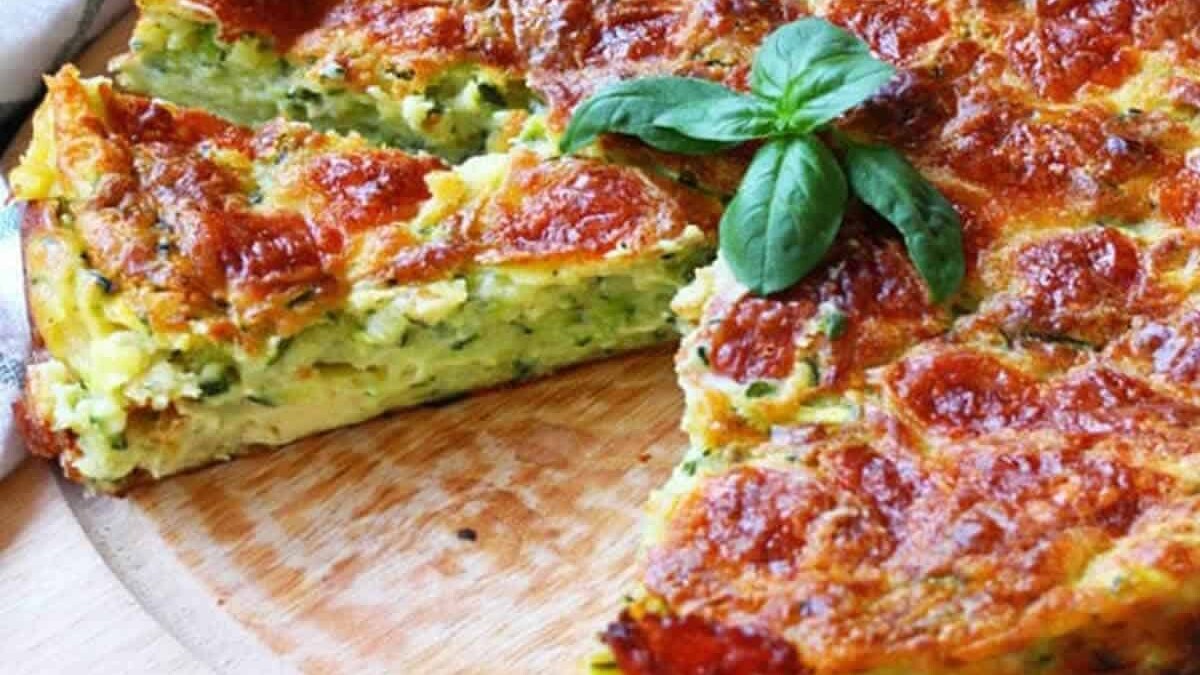 Gâteau salé aux courgettes et parmesan : Un délice Italien à la portée de tous