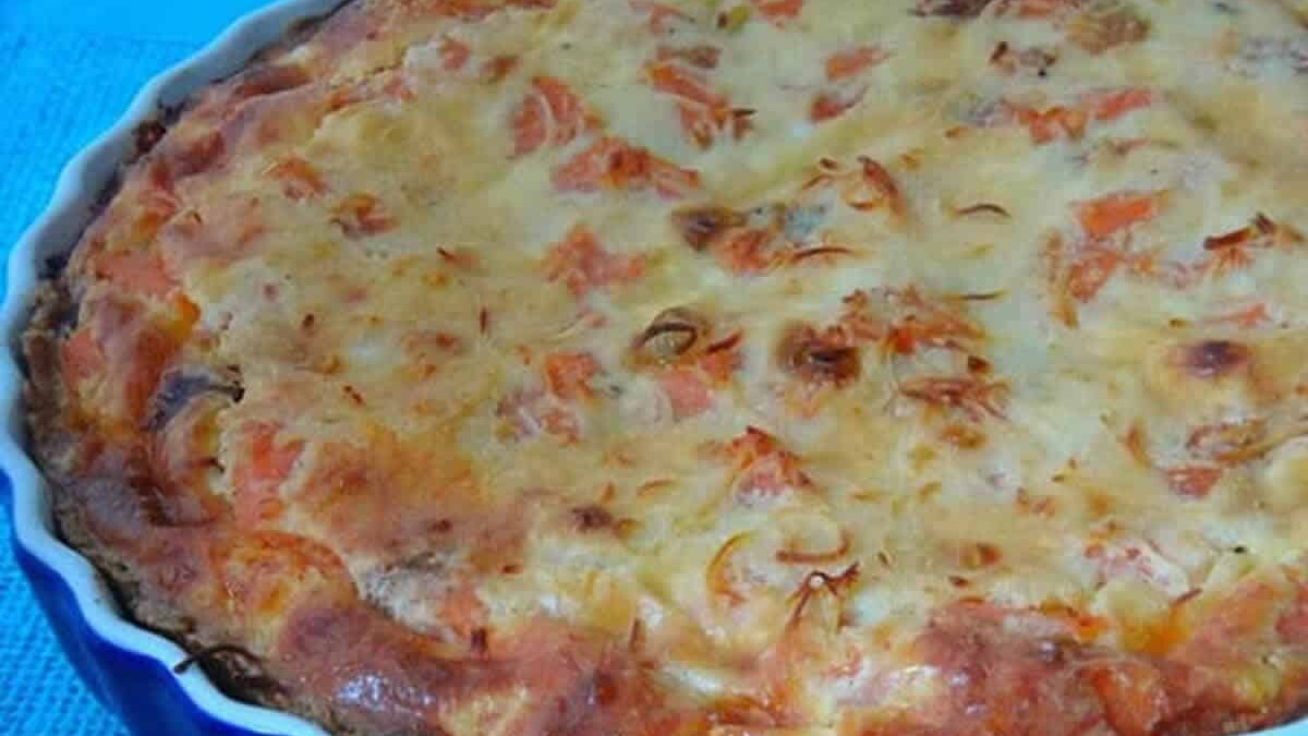 Une variation délicieuse : Quiche sans pâte au saumon fumé et courgettes