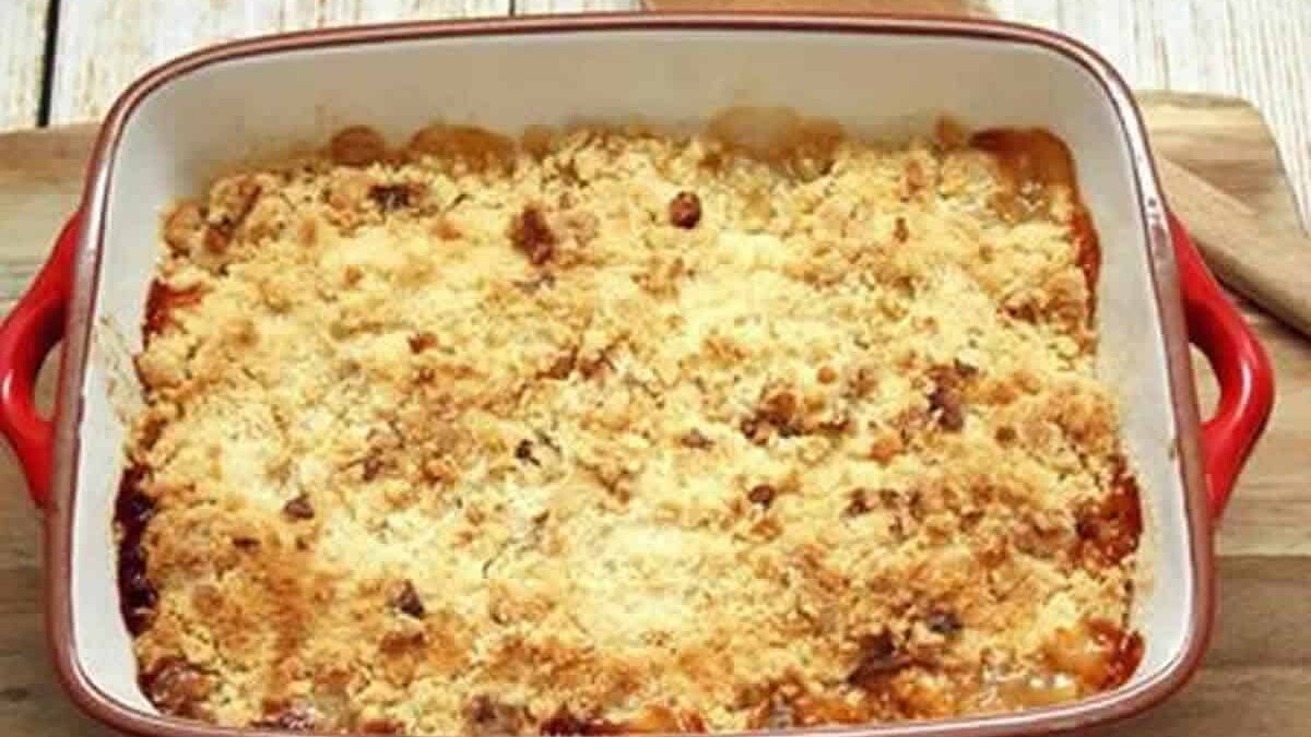 Crumble d’aubergine et mozzarella : Une alliance parfaite de saveurs