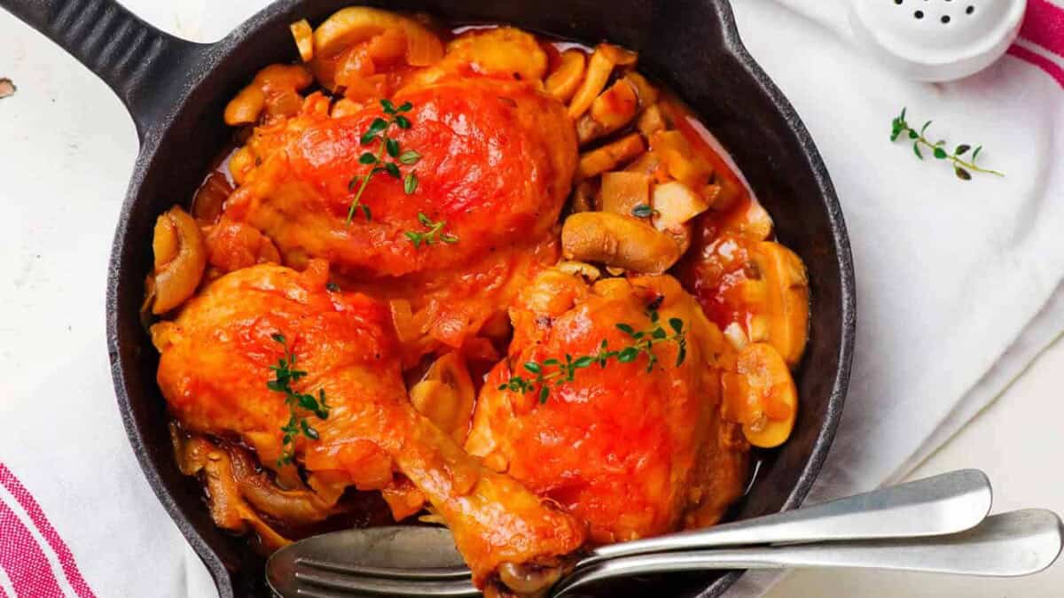 Poulet Marengo : L'histoire et le goût s'unissent dans une explosion de saveurs