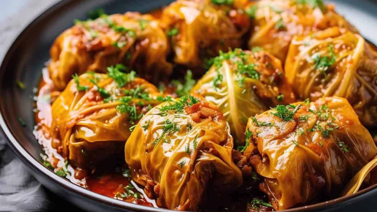 Choux farcis à la viande hachée : Un vrai régal pour les papilles