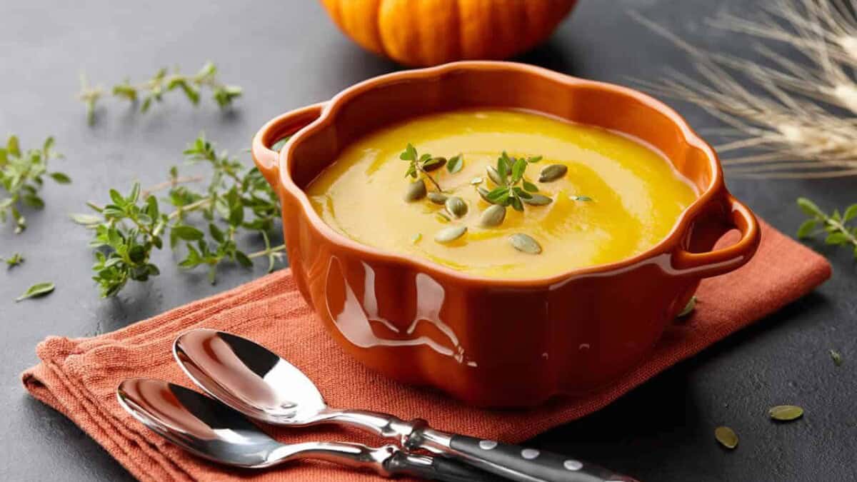 Soupe de potiron et de pommes de terre au Thermomix : La recette d'automne incontournable
