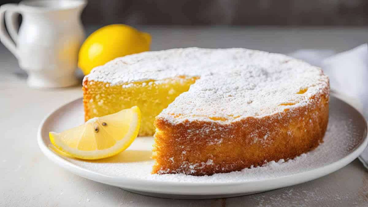 Torta caprese au citron : Un dessert délicieux et succulent