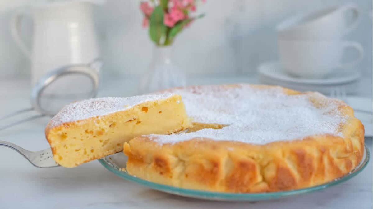 Gâteau à la ricotta très moelleux : Léger et parfumé au citron