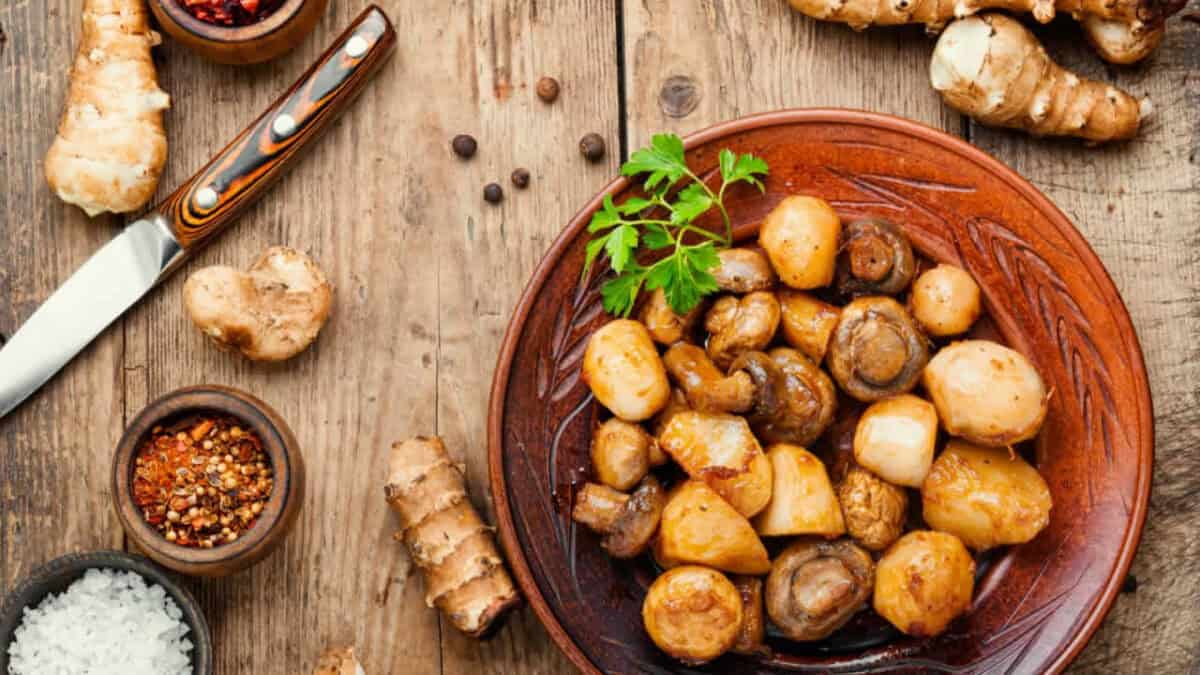Topinambours rôtis : Une recette simple et raffinée