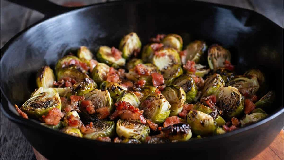 Choux de Bruxelles aux lardons : Une symphonie de saveurs rustiques