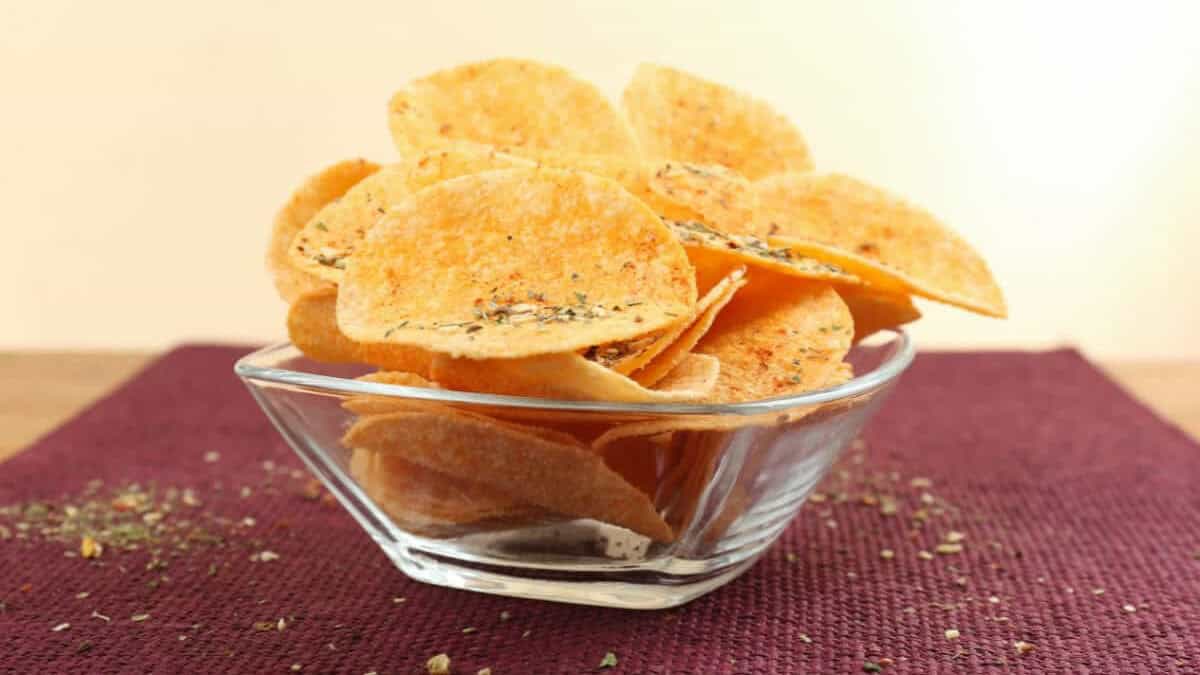 Chips de pommes de terre croustillantes au Air Fryer