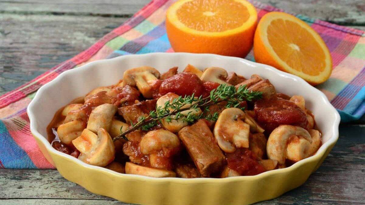 Poulet marengo léger: Un festin héroïque faible en calories