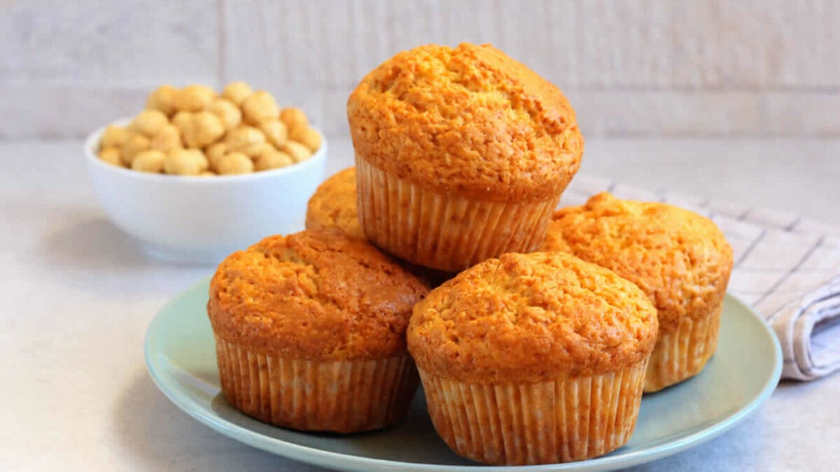 Muffins aux noisettes au Thermomix